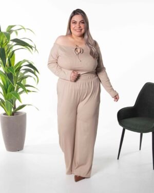 CJ 208 CHELSEA – Conjunto en Rib Off Shoulder