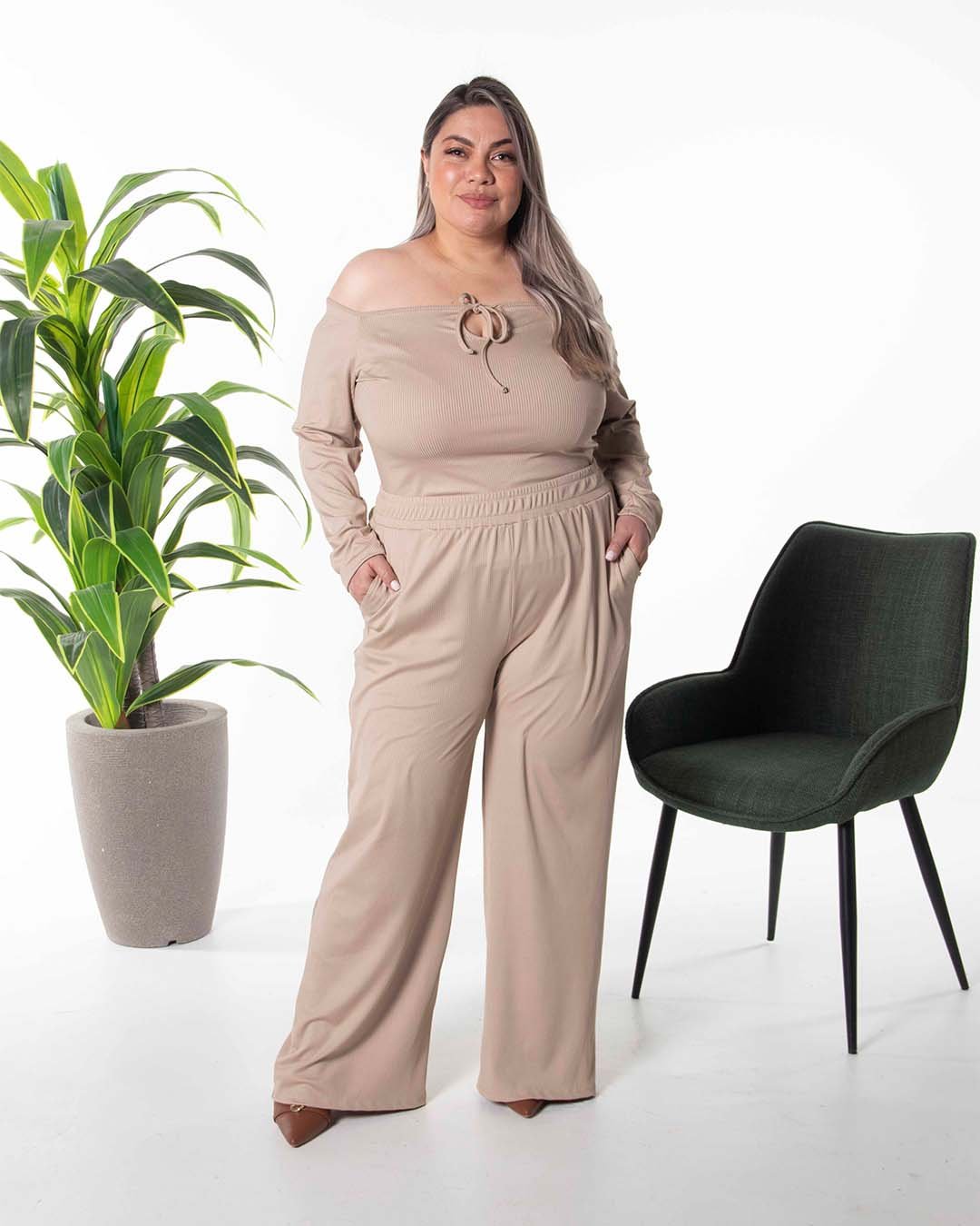 CJ 208 CHELSEA – Conjunto en Rib Off Shoulder - Image 6