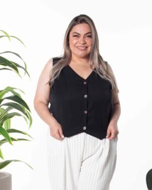 CH 401 EGIPTO – Chaleco Tipo Sastre en Dril