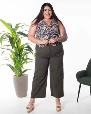 Pantalón Dril Spandex PL 112 Nico para Mujer