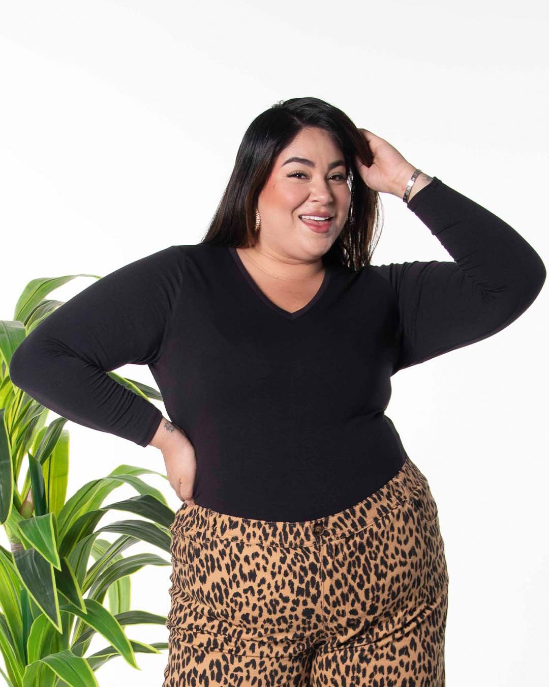 Blusa Algodón Spandex BL 011 Gema para Mujer