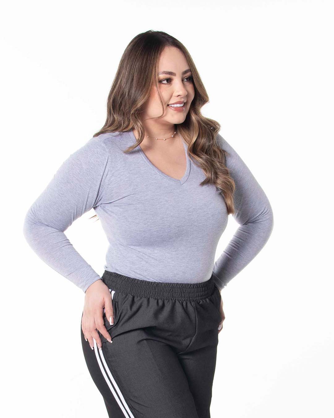 Blusa Algodón Spandex BL 011 Gema para Mujer - Image 4